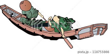 浮世絵　船　その11 118753866