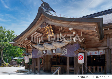 〈島根県〉八重垣神社 御社殿(拝殿) 〈島根県〉八重垣神社 御社殿(拝殿) 118754387
