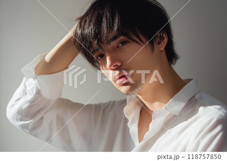 アジア人男性 メンズビューティー 118757850
