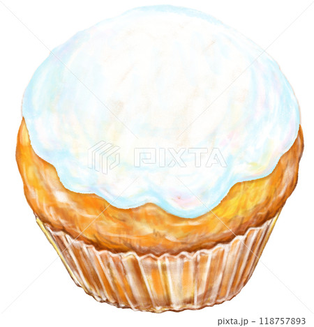 カップケーキ_クリーム 118757893