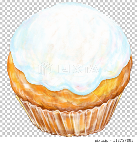 カップケーキ_クリーム 118757893