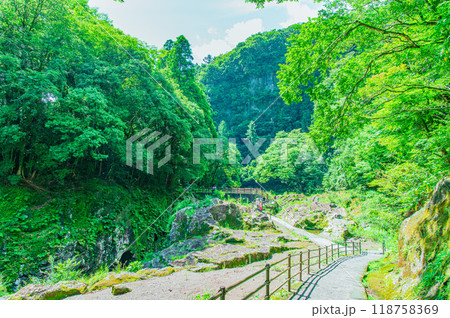 真夏の高千穂峡 真夏の高千穂峡 118758369