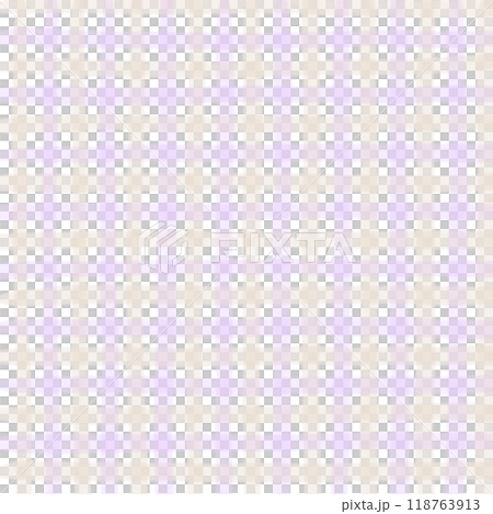 Purple Beige Gingham Check Hand Drawn Pattern Background Overlay Purple Beige Gingham Check Hand Drawn Pattern Background Overlay 118763913