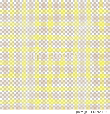 Yellow Beige Gingham Check Hand Drawn Pattern Background Overlay Yellow Beige Gingham Check Hand Drawn Pattern Background Overlay 118764186
