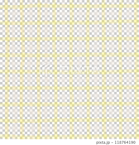 Yellow Beige Gingham Check Hand Drawn Pattern Background Overlay 118764190