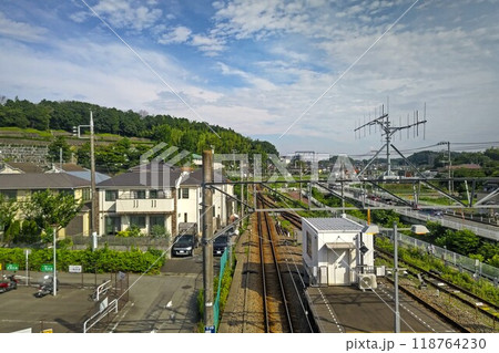 恩田駅　おんだ　神奈川県横浜市青葉区あかね台　横浜高速鉄道保有　東急電鉄こどもの国線　KD02  118764230