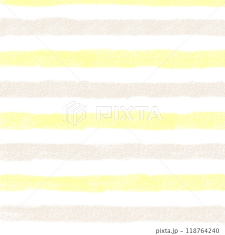 Yellow Beige Hand Drawn Stripe Pattern Background Overlay 118764240