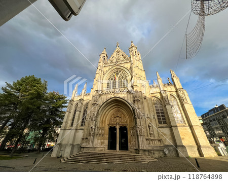 Church of our lady of victories at the sablon in Brussels, Belgium 118764898