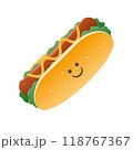 ホットドッグ 118767367