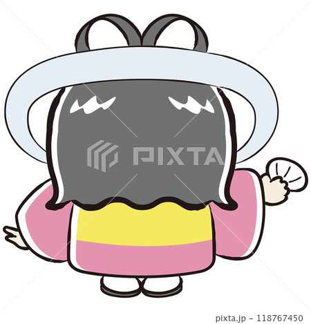 乙姫がモチーフのキャラクターイラスト 乙姫がモチーフのキャラクターイラスト 118767450
