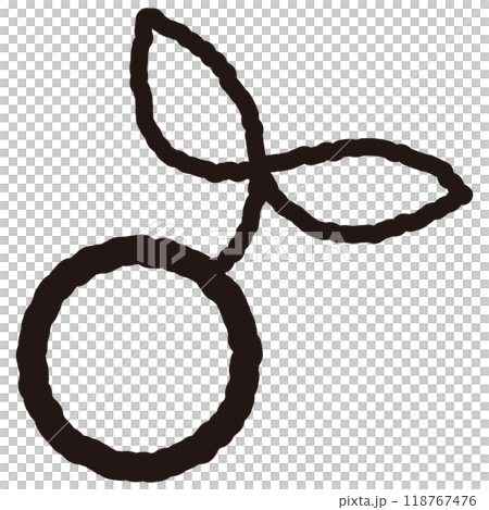 葉子和種子的插圖 118767476