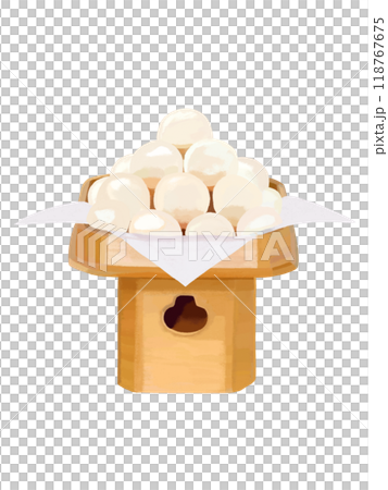 月見団子（三方付き） 118767675