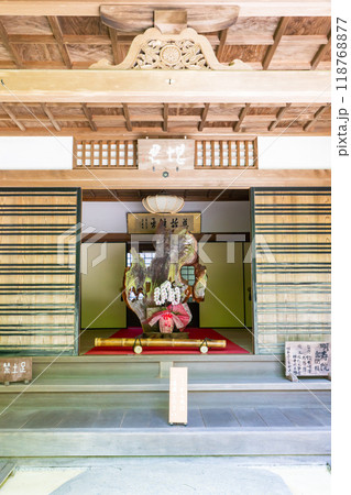 滋賀県愛知郡愛荘町 金剛輪寺(湖東三山) 明寿院 玄関 滋賀県愛知郡愛荘町 金剛輪寺(湖東三山) 明寿院 玄関 118768877