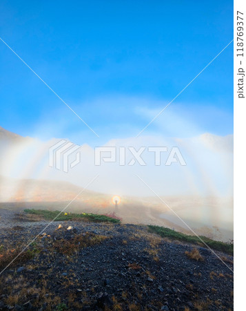 秋の唐松岳登山(ブロッケン現象) 秋の唐松岳登山(ブロッケン現象) 118769377