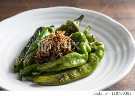 万願寺とうがらしの炊いたん 118769392