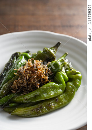 万願寺とうがらしの炊いたん 118769393