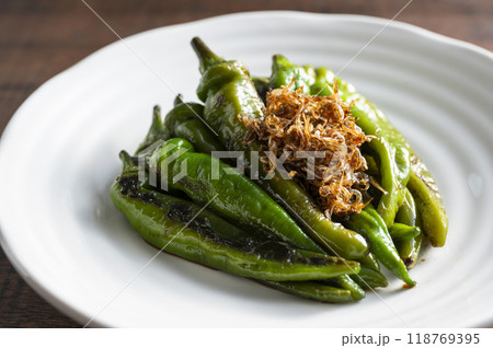 万願寺とうがらしの炊いたん 万願寺とうがらしの炊いたん 118769395