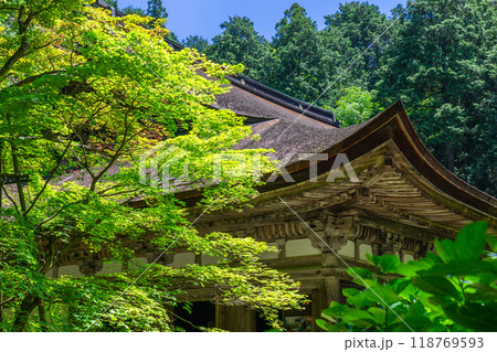滋賀県愛知郡愛荘町 金剛輪寺(湖東三山) 本堂(国宝)近江守護創建 滋賀県愛知郡愛荘町 金剛輪寺(湖東三山) 本堂(国宝)近江守護創建 118769593