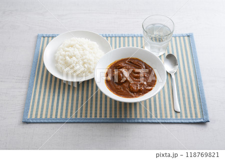 おいしいサバ缶カレーライス 118769821