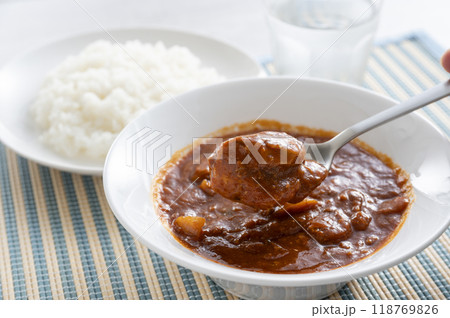 おいしいサバ缶カレーライス 118769826