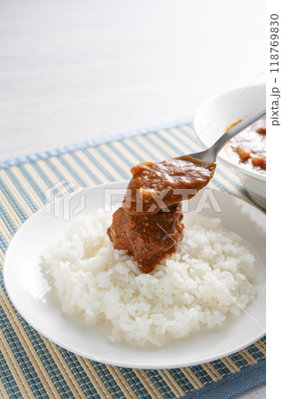 おいしいサバ缶カレーライス 118769830