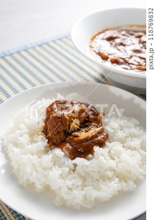 おいしいサバ缶カレーライス おいしいサバ缶カレーライス 118769832