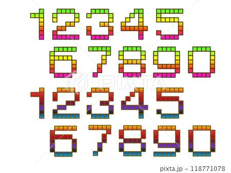 POP用数字E11 POP用数字E11 118771078