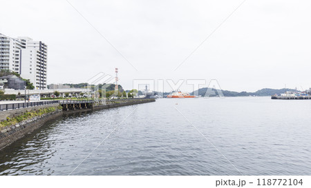 ウェルニー公園から見た港 118772104