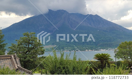 仙厳園と櫻島の風景 118772733