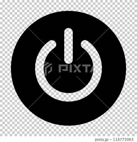 Power button icon 118773063
