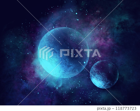 宇宙の背景 118773723