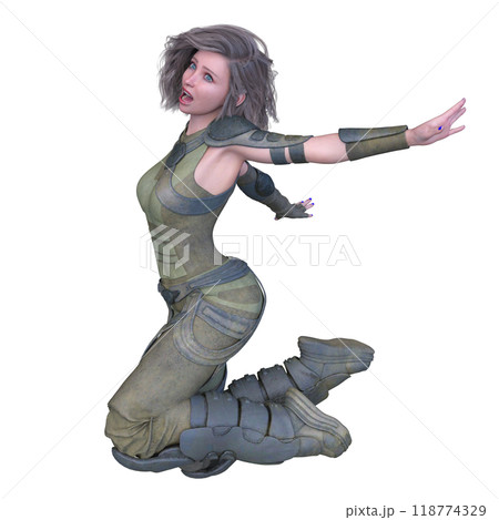 女性戦士 118774329