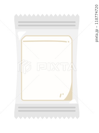 個包装した角餅のイラスト 118774720