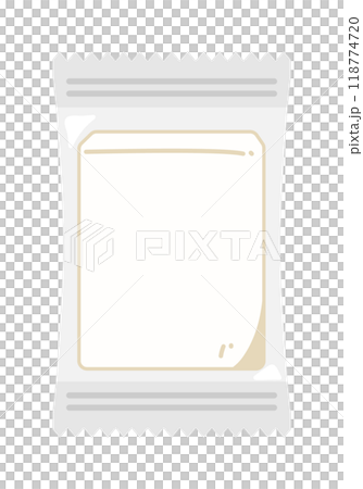 個包装した角餅のイラスト 118774720