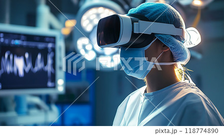バーチャルリアリティを使用した手術 バーチャルリアリティを使用した手術 118774890