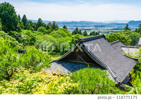 滋賀県東近江市百済寺町 百済寺(湖東三山) 本坊 喜見院(天下遠望の名園) 滋賀県東近江市百済寺町 百済寺(湖東三山) 本坊 喜見院(天下遠望の名園) 118775175