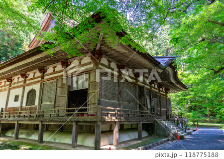 滋賀県東近江市百済寺町　百済寺（湖東三山）　本堂（重要文化財） 118775188