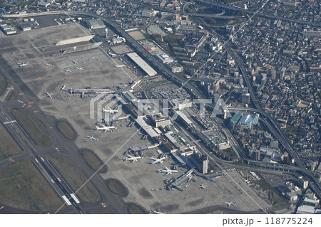 大阪空港　空撮 118775224