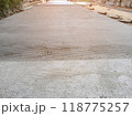 repair works concrete road construction outdoor 118775257