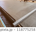 repair works concrete road construction outdoor 118775258