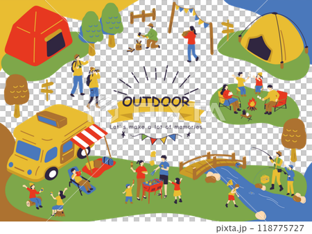 喜歡戶外活動的人 118775727