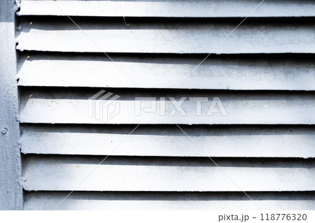 louvered surface texture, background 118776320