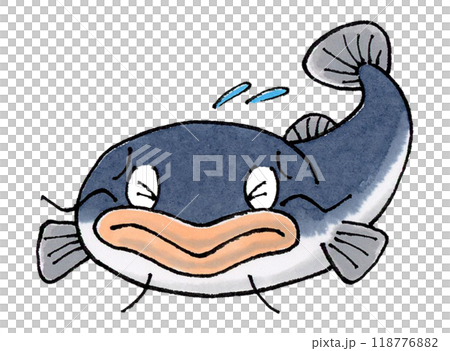 困るナマズ 118776882