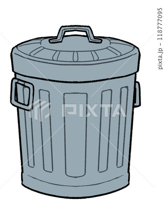 ブリキのペール ブリキのペール 118777095