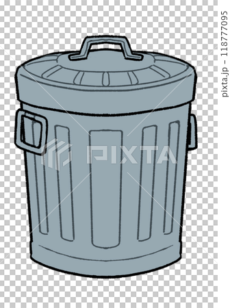 ブリキのペール ブリキのペール 118777095