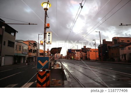 とさでん交通 旭町一丁目停留場(高知県高知市旭町1丁目) とさでん交通 旭町一丁目停留場(高知県高知市旭町1丁目) 118777406