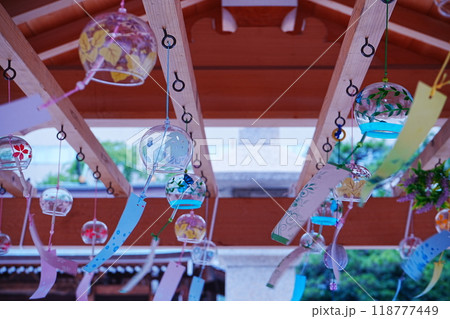 日本 夏 風鈴 118777449