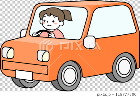 一個女人開車 118777500