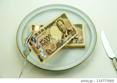 お金のメインディッシ 118777668