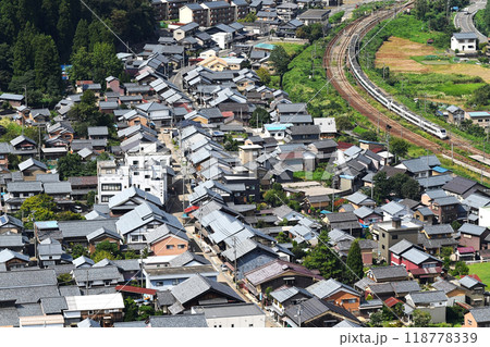 681系　特急「サンダーバード」　北陸本線・今庄駅 118778339